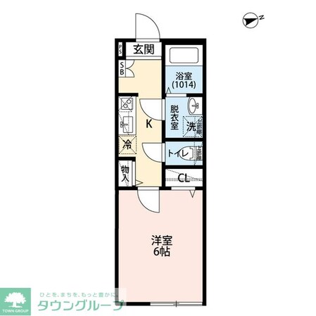 エクセラン竹ノ塚の物件間取画像